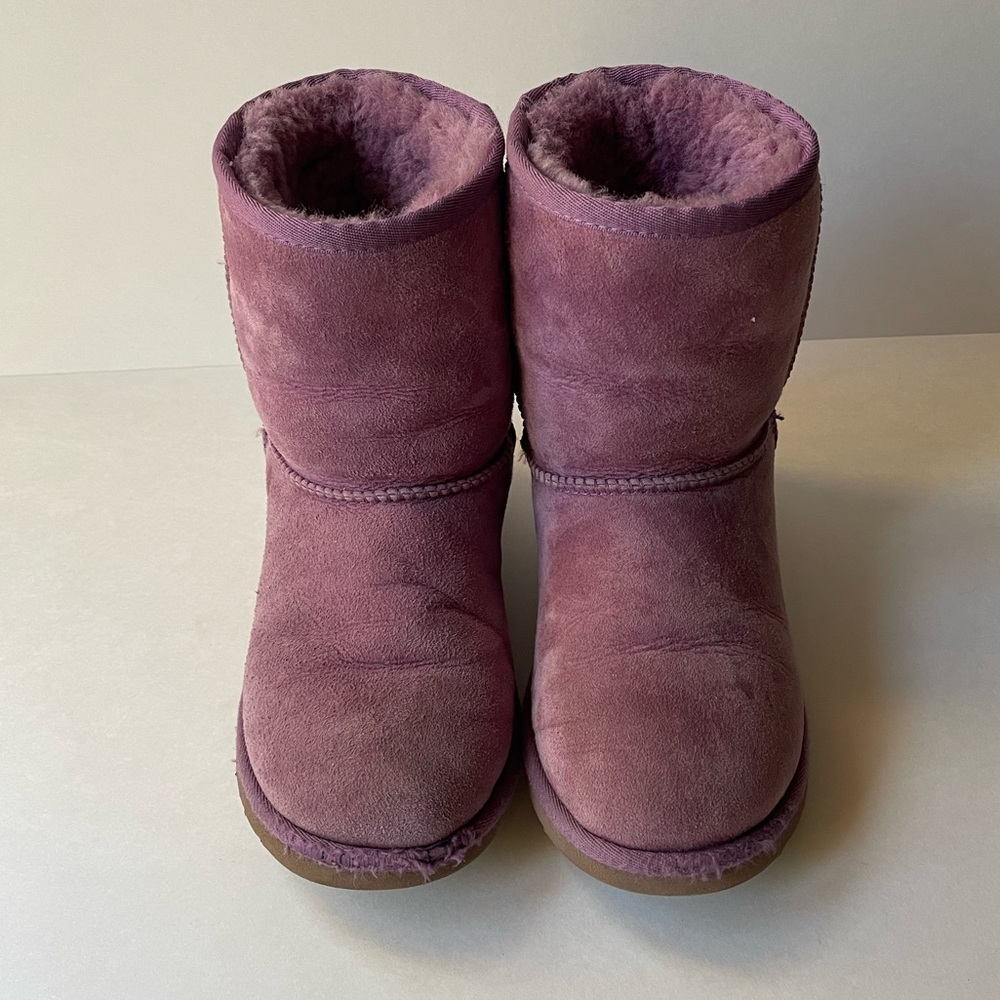 UGG Kids Purple Classic Boots Size Big Kid 4